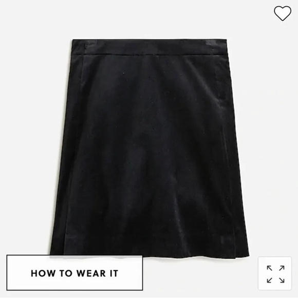 J Crew Mini skirt in stretch velvet
Item BM887 - Picture 2 of 3
